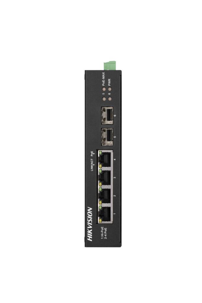 PoE-коммутатор Hikvision DS-3T0506HP-E/HS
